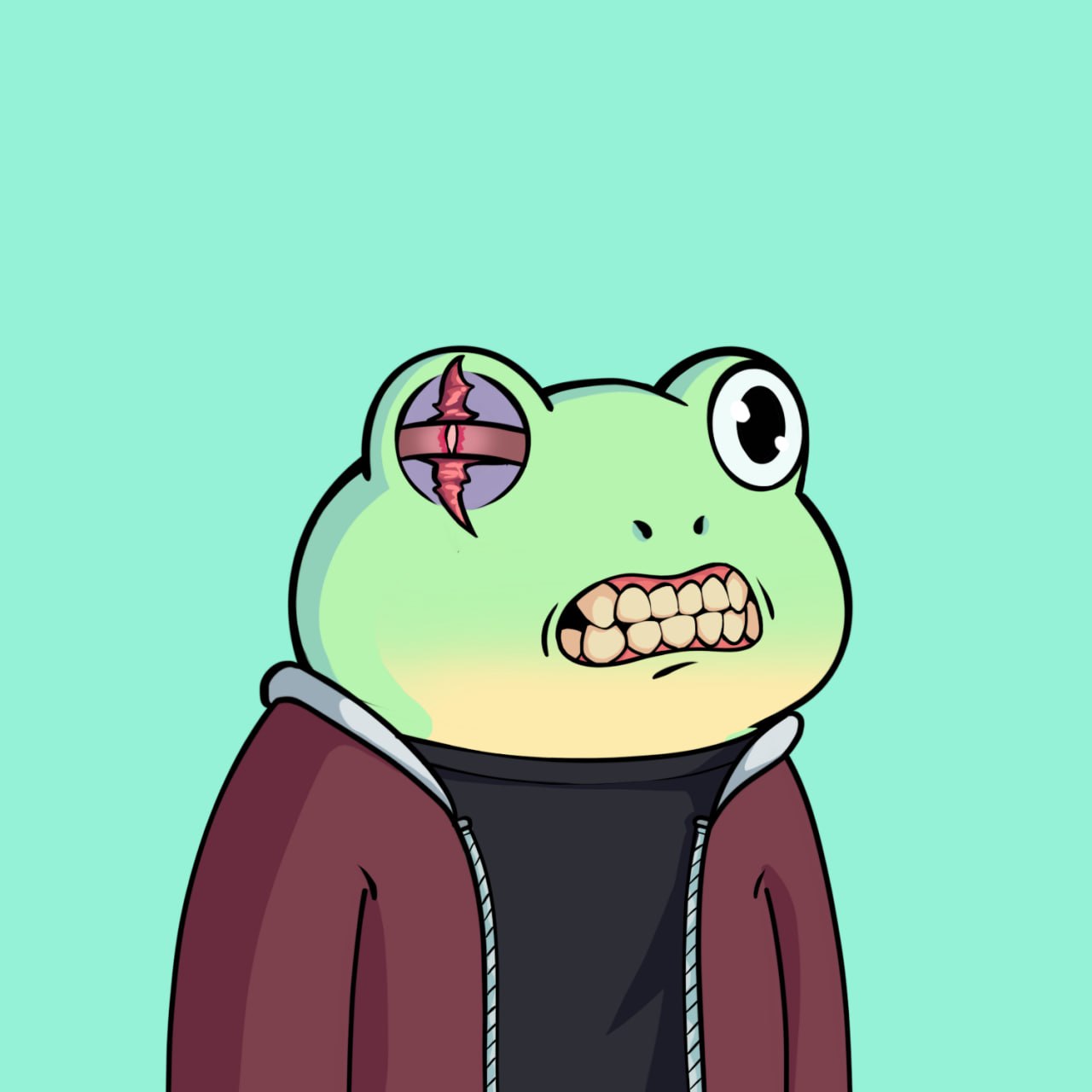 The Scarred Witness, a citizen of Lilypad